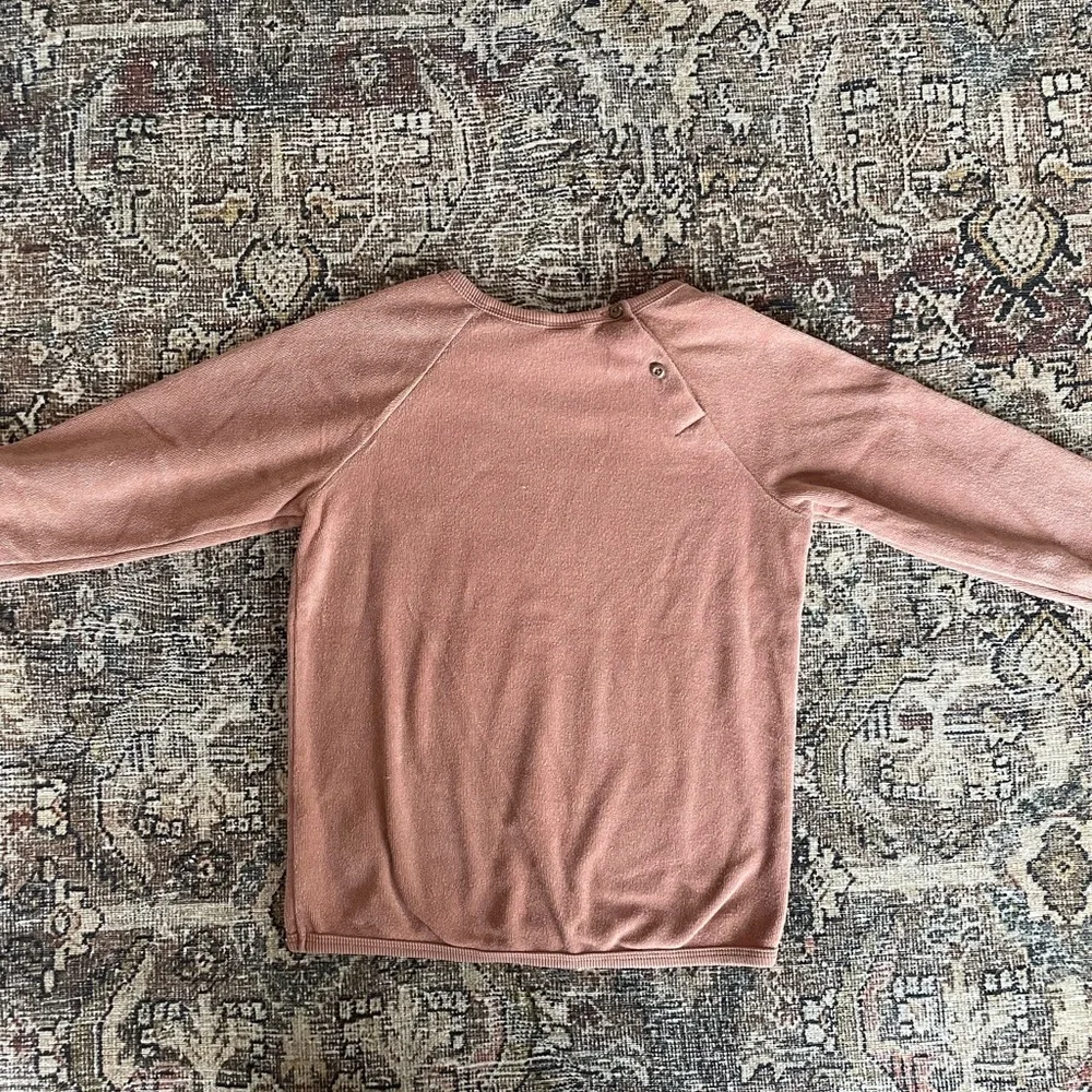 H&M Baby Exclusive Terry Anchor Crewneck Sweatshirt in Rust - 2-3T